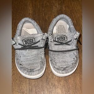 Hey Dude Toddler Slip On Gray Shoes